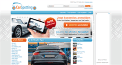 Desktop Screenshot of carspotting.de